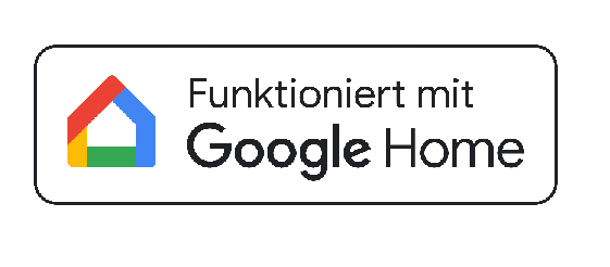 Die Rolltorsteuerung funktioniert mit Google Home und Google Assistant Sprachsteuerung